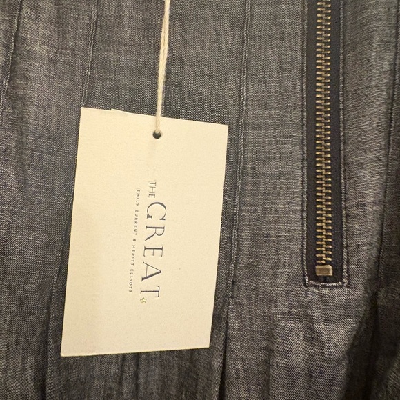 THE GREAT THE RHYTHM SKIRT Color: Smoke Wash Size 1 Small NWT - Picture 5 of 6